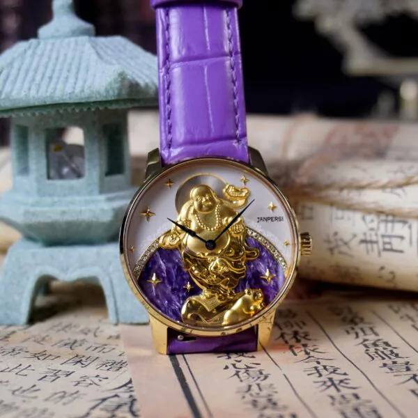 2bc1f775-d0e7-449b-8c05-5c90f8f42785 Laughing Buddha Watch | 5.67B Years Future Dharma Wheel