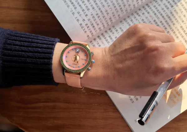 Zakirama Goddess Watch - Tibetan Wealth Deity & Ritual Timepiece[Royal Muse]