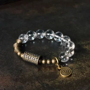 Crystal Vitality Clear Quartz Energy Bracelet