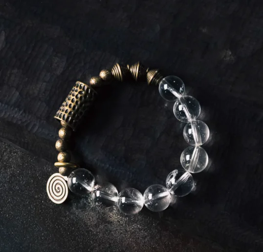 Crystal Vitality Clear Quartz Energy Bracelet