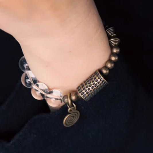 Crystal Vitality Clear Quartz Energy Bracelet