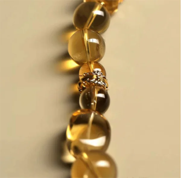 企业微信截图_17449743206037 Citrine Energy Bracelet