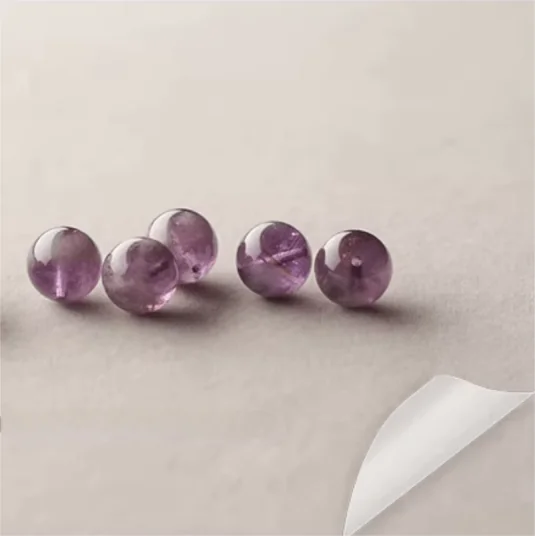 企业微信截图_17452256388591 "Violet Aurora" Amethyst & Agarwood Bracelet