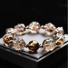 Smoky Quartz "Guardian of Wisdom" Bracelet
