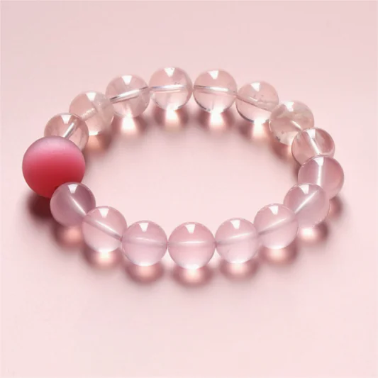 企业微信截图_17453058899120 Cherry Blossom Aura Bracelet "Soft Glow Sanctuary"