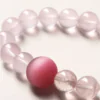 Cherry Blossom Aura Bracelet "Soft Glow Sanctuary"