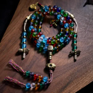 Artisan Liuli Mala "Phoenix Tears"