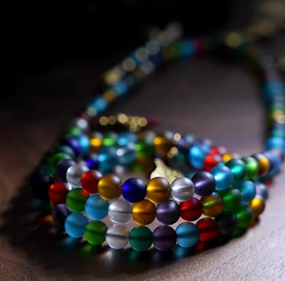企业微信截图_17453307466132 Artisan Liuli Mala "Phoenix Tears"