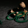 Green Agate Mala - Anxiety Reduction & Meditation Beads [Royal Muse]
